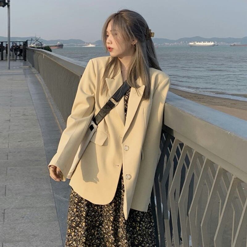 ジャケット スプリングオータムスタイル ストリート 春物 秋物 試着室70672294185