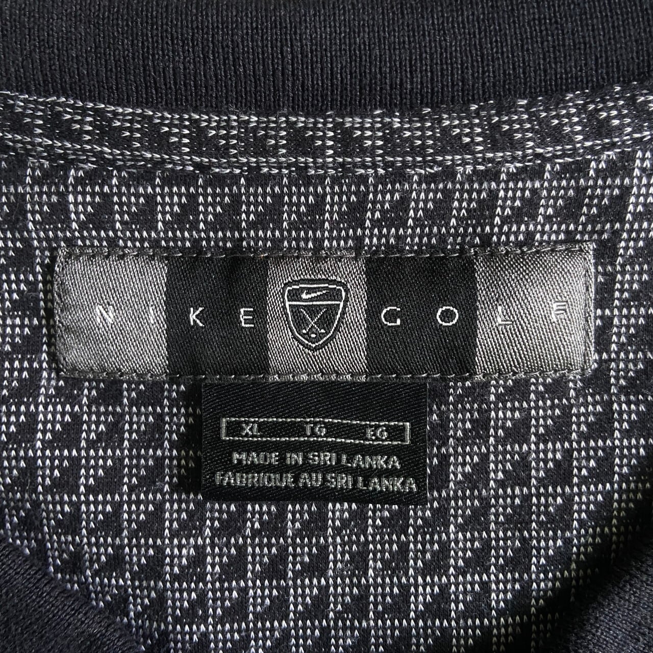 ビッグサイズ 00年代 NIKE GOLF ナイキ ゴルフ 企業ロゴ 総柄