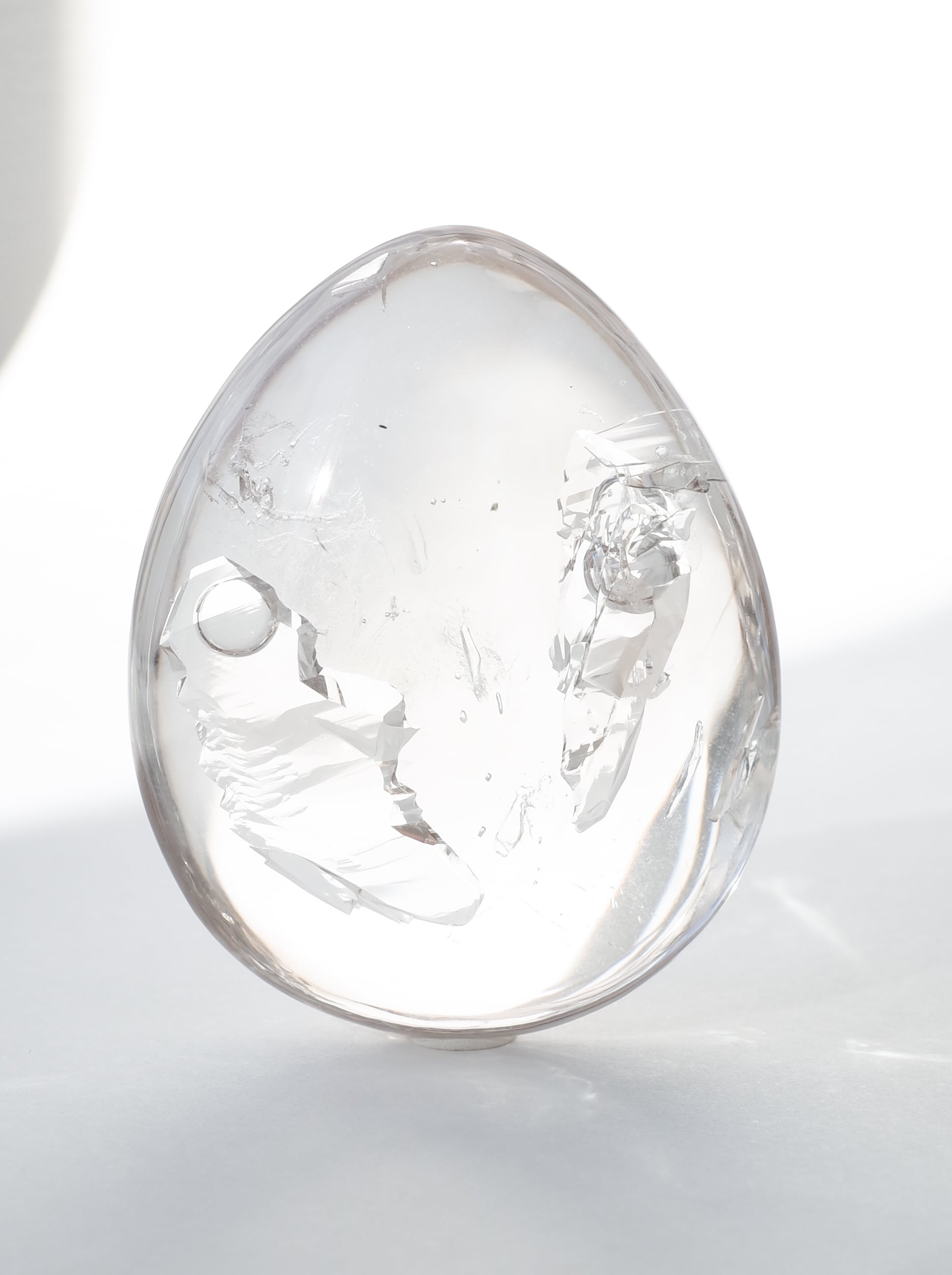 水入り水晶 / エンハイドロクォーツ- 09