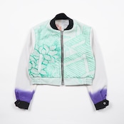 【BJK-L007】再構築リバーシブル着物ボンバー KIMONO REVERSIBLE BOMBER JACKET