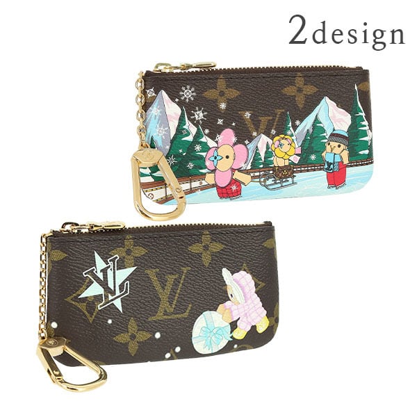 New LOUIS VUITTON ルイヴィトン カードキーケース ポシェット クレ モノグラム ヴィヴィエンヌ コインケース 新品
