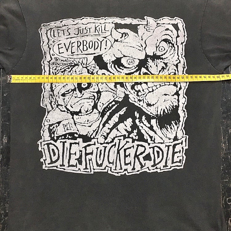 's / Unknown / White Zombie "Die Fucker Die" Tee   ASCENT