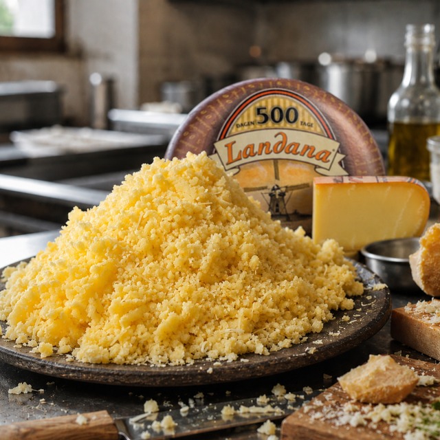 ランダナ ゴーダチーズ 500日熟成 粉チーズ 150g｜オランダ産 グラスフェッド乳 セルロース不使用｜削りたて 濃厚 熟成 ゴーダ｜パスタ ピザ グラタン ワイン おつまみ｜Landana 500 Days Aged Gouda Grated Cheese【Nature Kiosk】