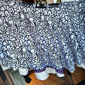 シルク巻きスカート1611