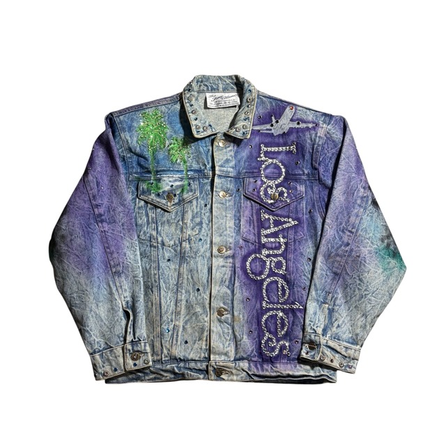 vintage 1980’s TONY ALAMO denim jacket “Los Angels”
