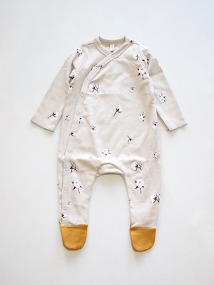 organic zoo  Cotton Field Suit with contrast feet　