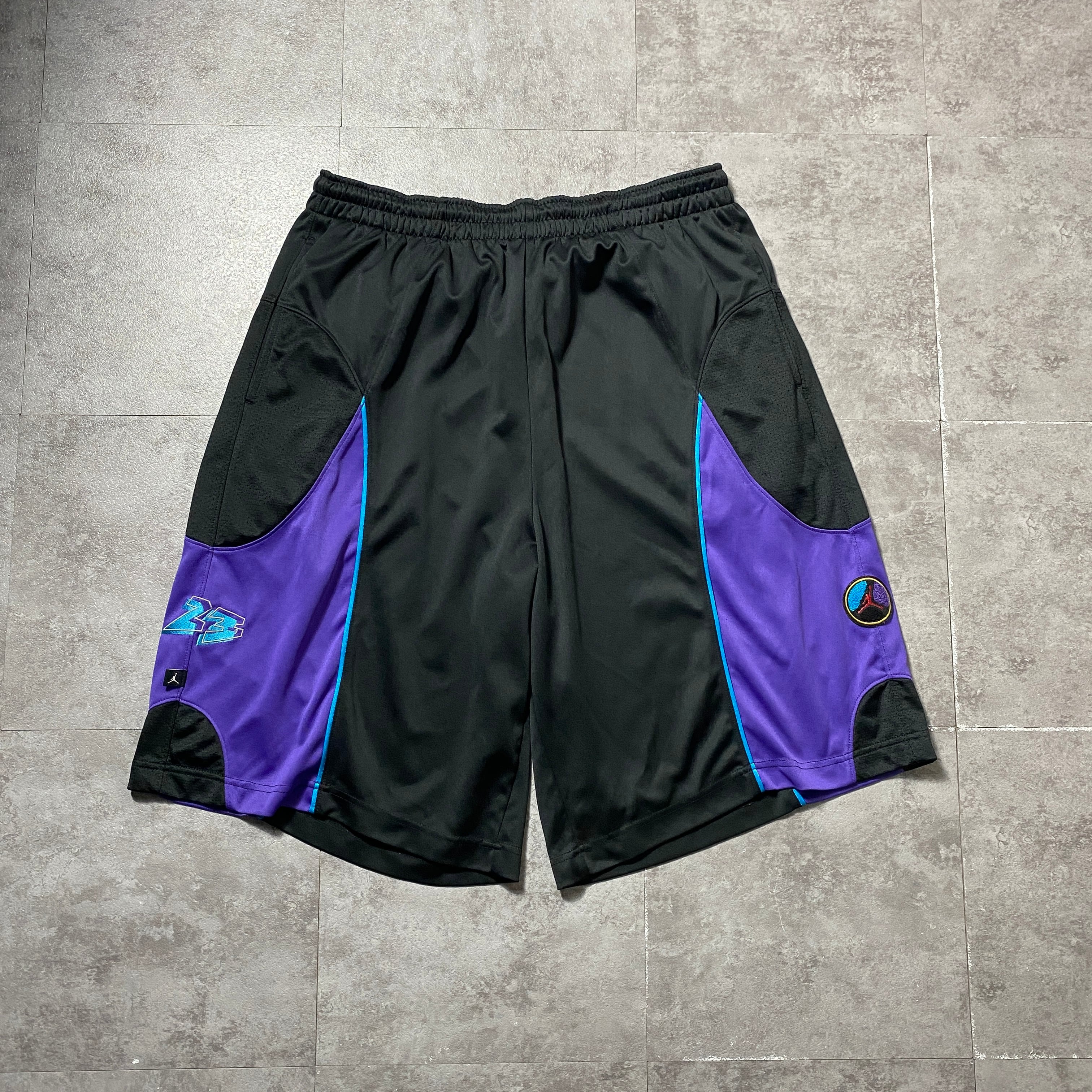 エアジョーダン　ナイキ　ワッペン　クレイジーパターン　ハーフトラックパンツ AIR JORDAN NIKE エアジョーダン ナイキ ジャンプマン ワッペン