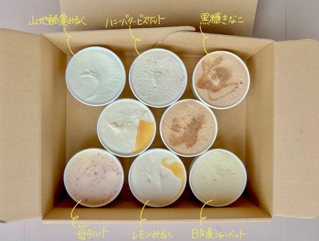 (定期便) ice cream box 6個入り