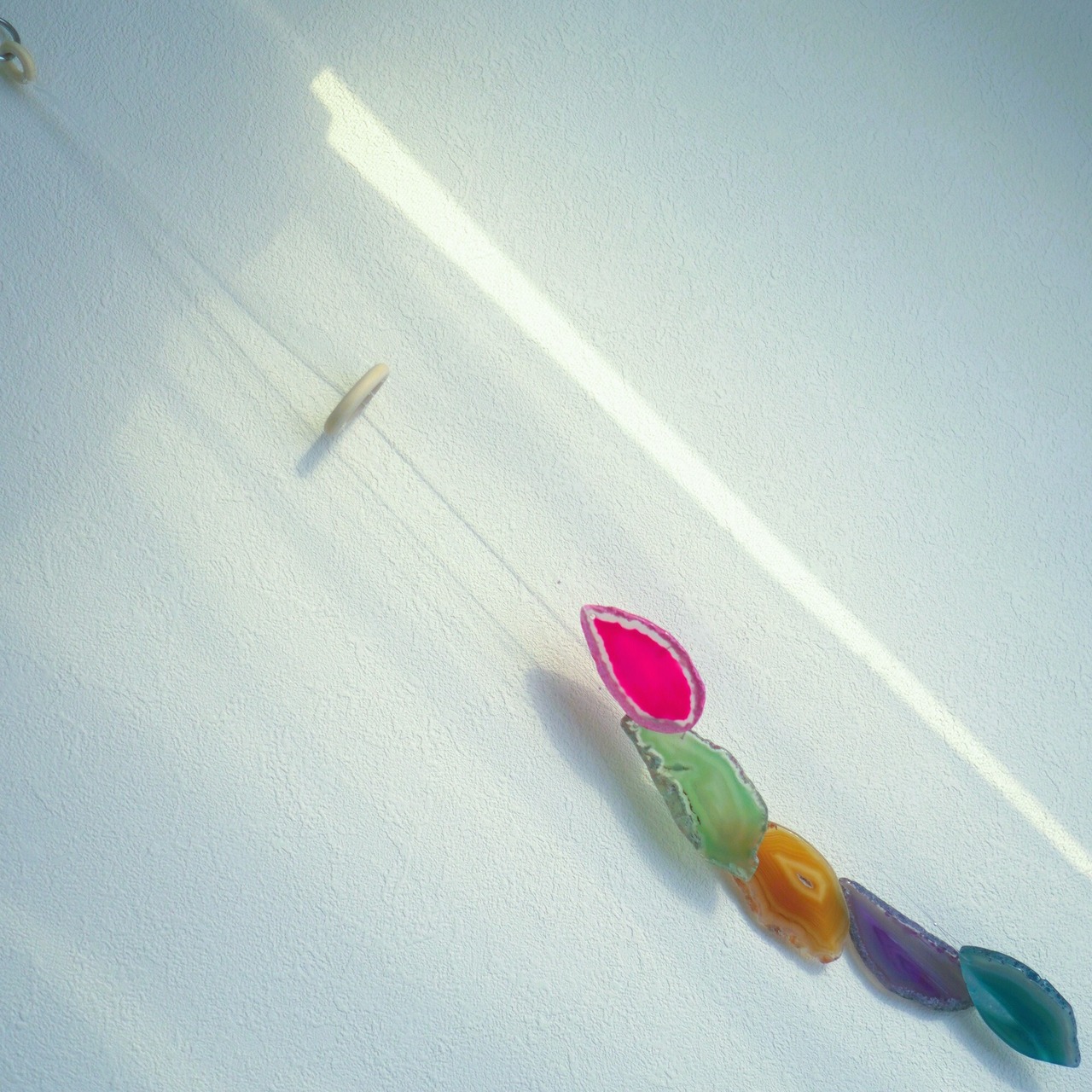 Flower Bouquet 05 - アゲートヒーリングチャイム / Agate Sun Catcher Wind Chime 120