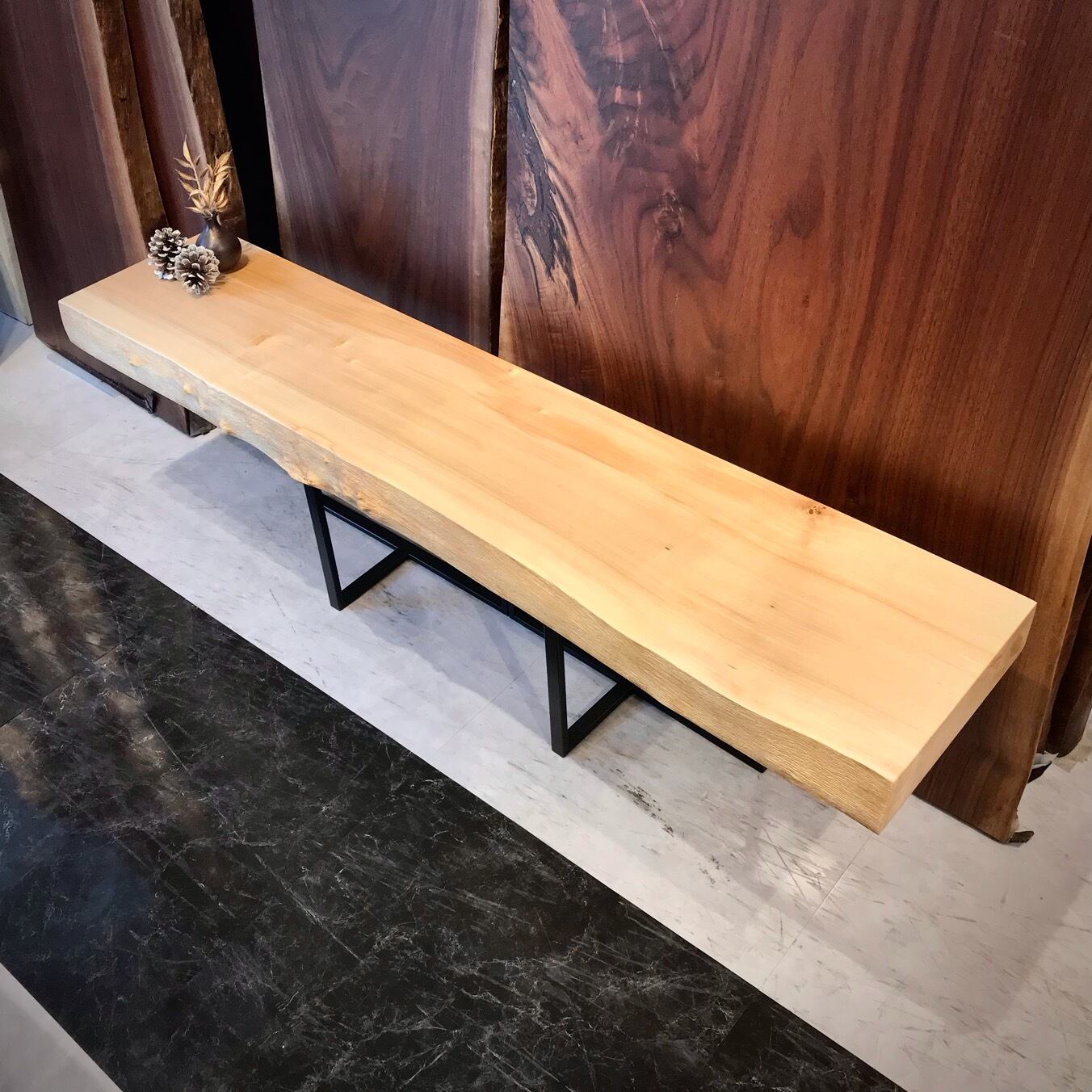 ポプラ 一枚板 | 千年家具 - 一枚板 テーブル専門店