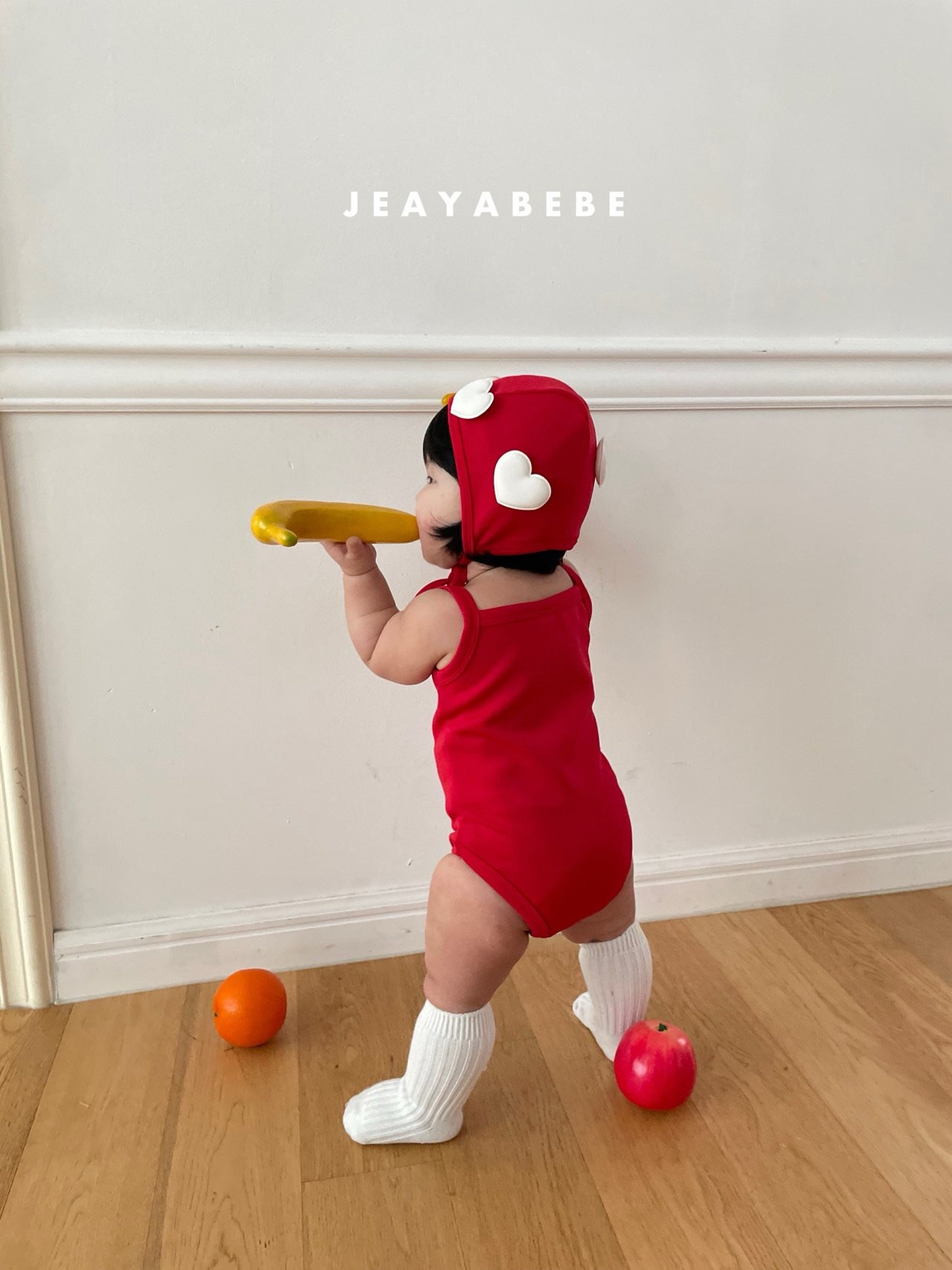 [JEAYABEBE] Maimimi Swimsuit (Red) / [재야] 마이미미수영복(빨강)