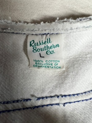 60s〜 USA製 Russell Southern ラッセルサウザンベースボールシャツ vintage ヴィンテージ