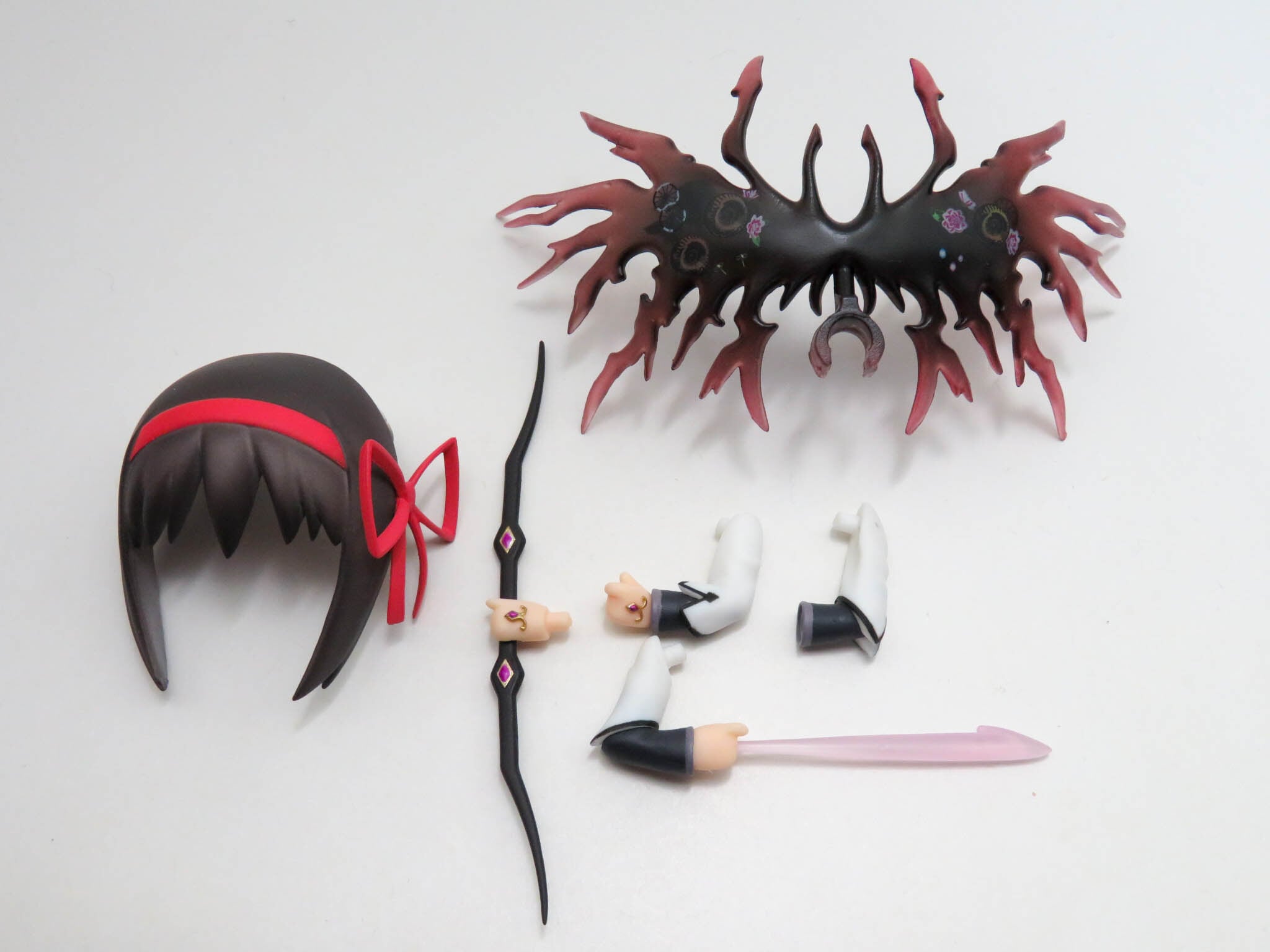 再入荷(A−ランク)【208】 暁美ほむら 制服Ver. 【182】 暁美ほむら用拡張パーツセット ねんどろいど