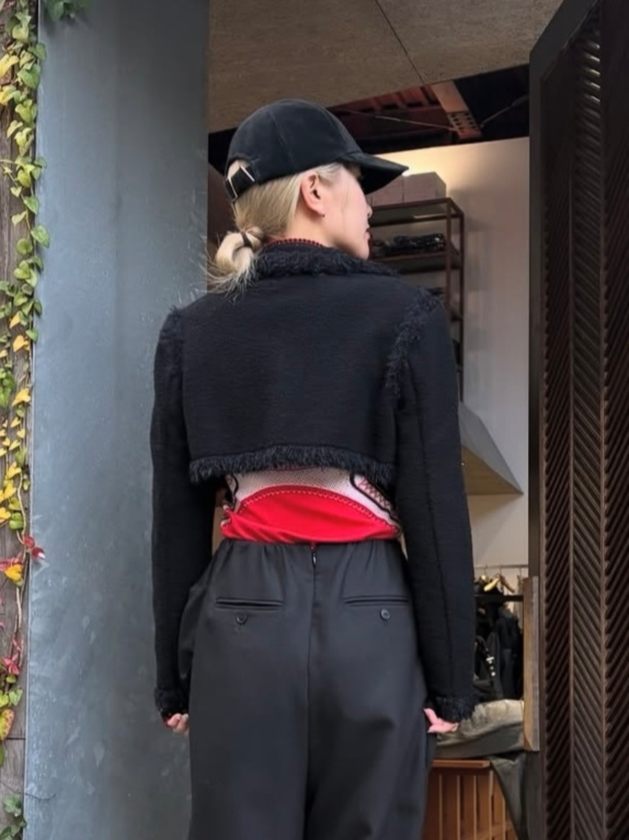 【25AW】FETICO フェティコ / Boucle knit short jacket / ニットジャケット - 2