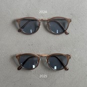 2025boston frame sunglasses/gray