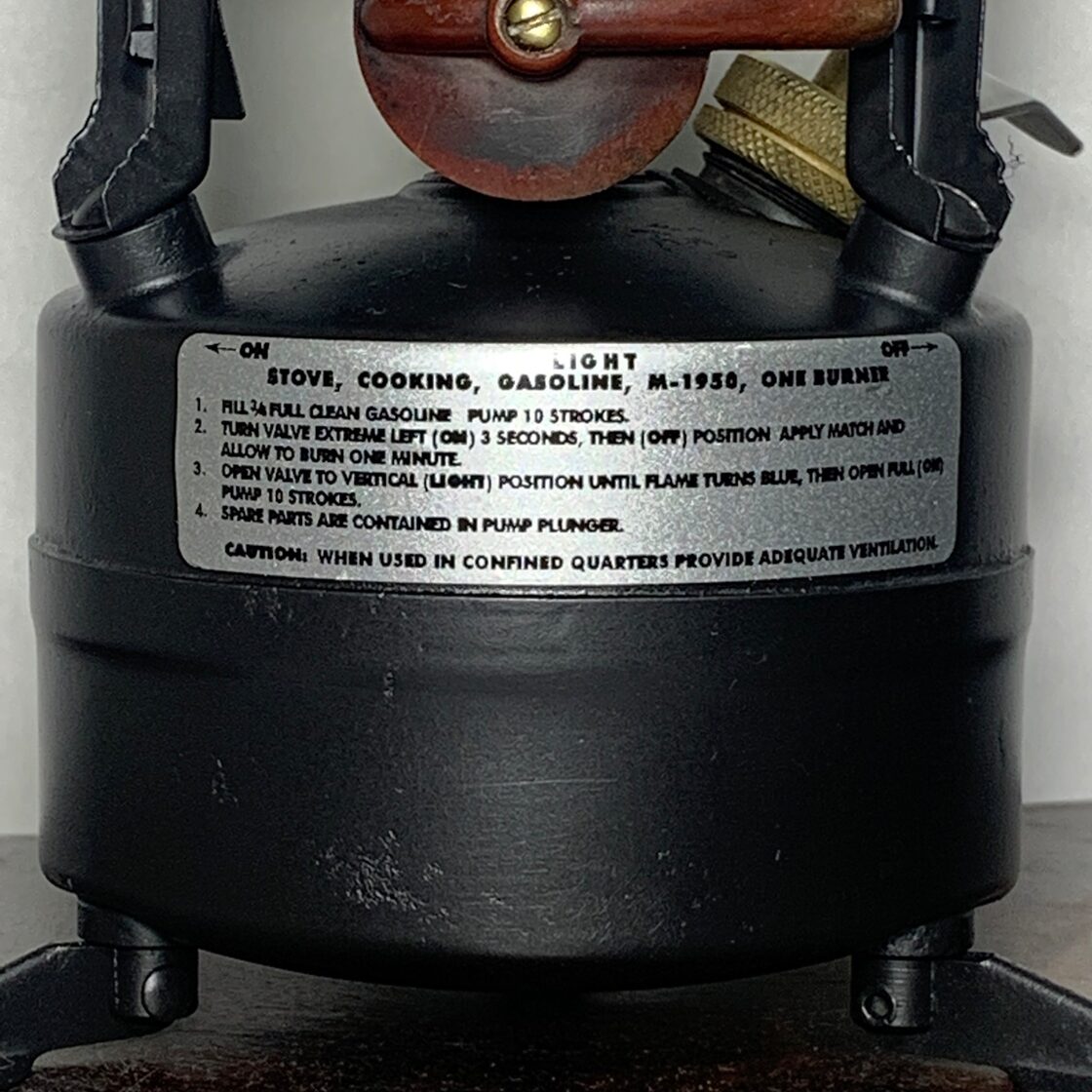 M1950 military stove 軍用ガソリンストーブ GIストーブ FIESTA 1981年 