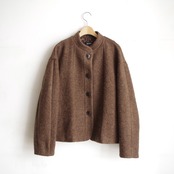 SINME シェットランドウールジャケット　ブラウン