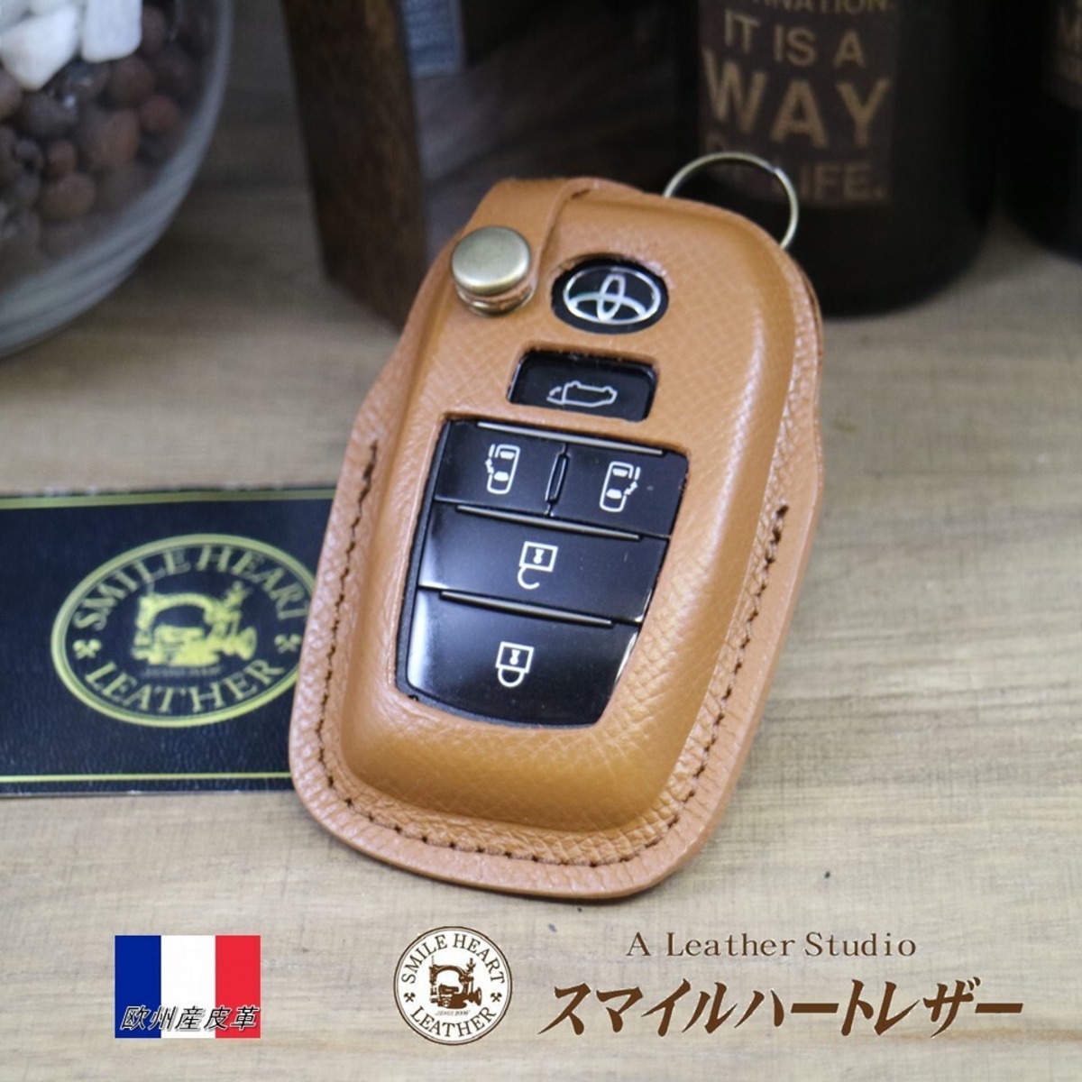 アルファード ヴェルファイア 40系 トヨタ 本革 スマートキーケース 
