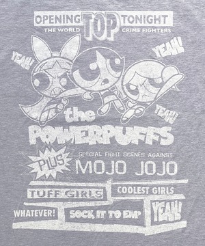 F252005-02_The Powerpuff Girls×Flapper Tシャツ_ポスターアート