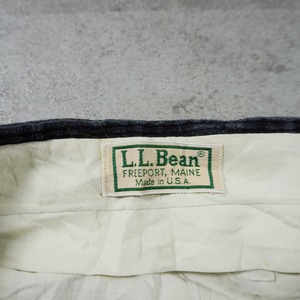 80s L.L.Bean corduroy pants "made in USA" W34 古着