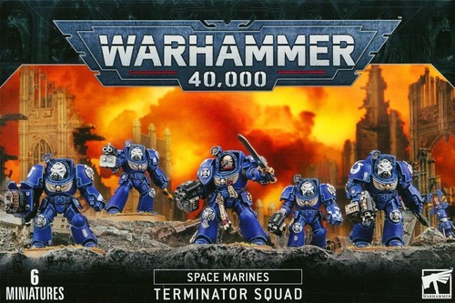 ウォーハンマー40K　スペースマリーン：ターミネイター・スカッド
