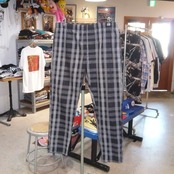 00s STUSSY イージーパンツ チェック柄