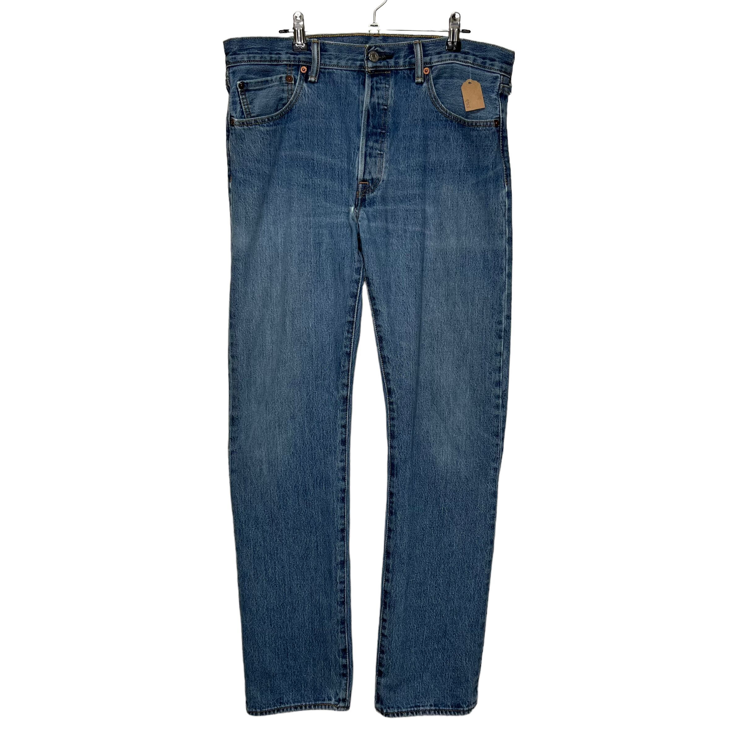 W34×L34】Levi's 501 デニムパンツ 革パッチ | 古着屋OLDGREEN