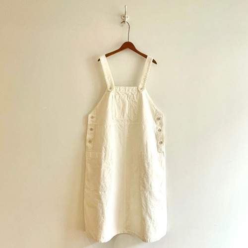C4278【Lange】Cotton Linen Canvas Ranch Dress