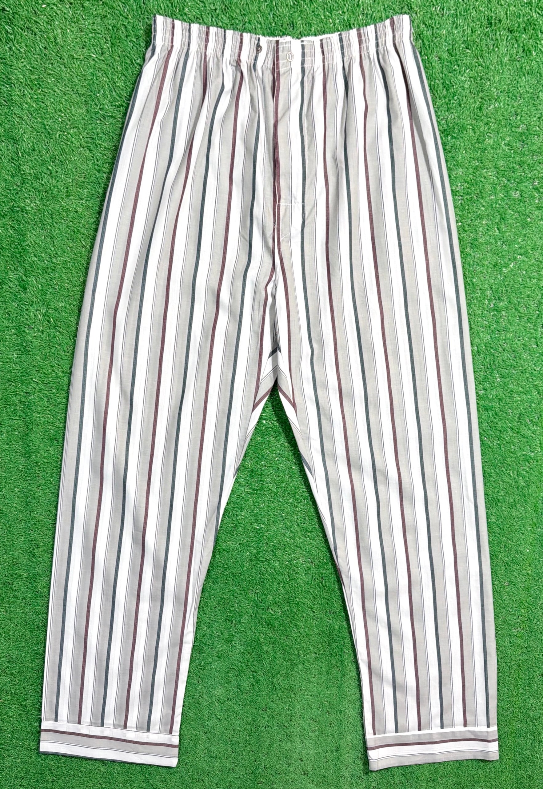 90s vintage ストライプ　パジャマパンツ　イージーパンツ　メンズ　古着 Men's】 90s - ストライプ パジャマ パンツ / 90年代 古着 イージー