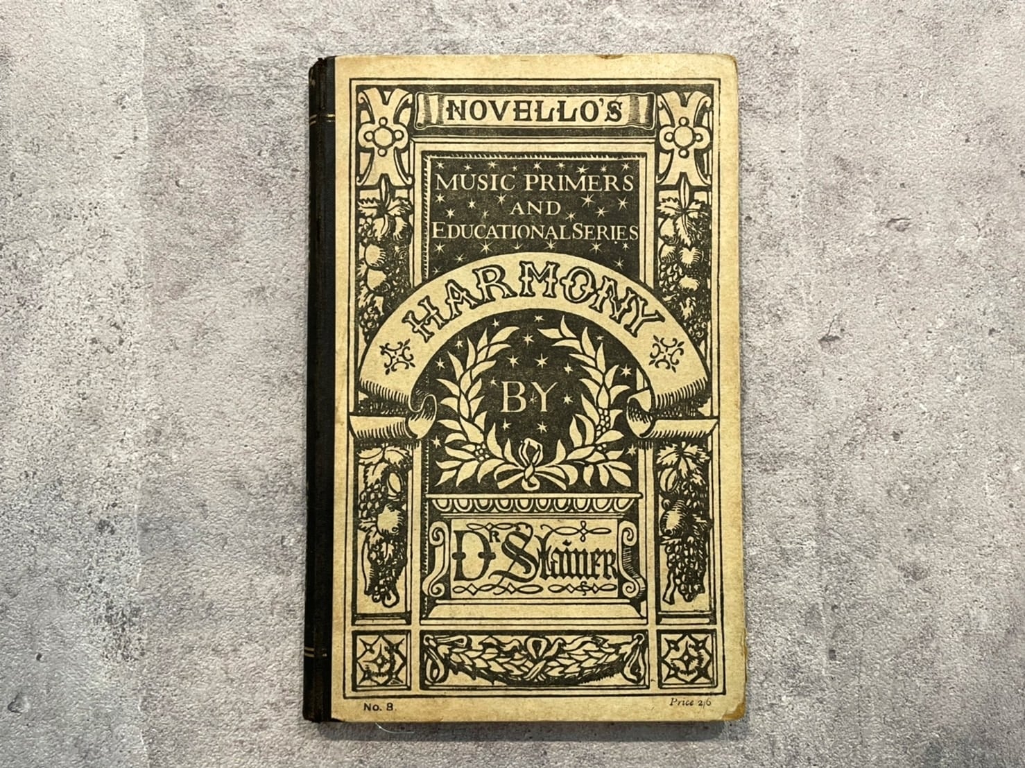 【CV537】HARMONY With an appendix containing one hundred graduated exercises / display book