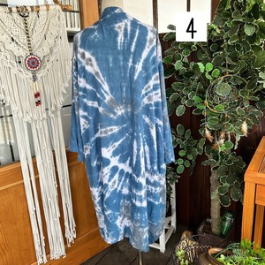 ぐるぐるタイダイカーディガン