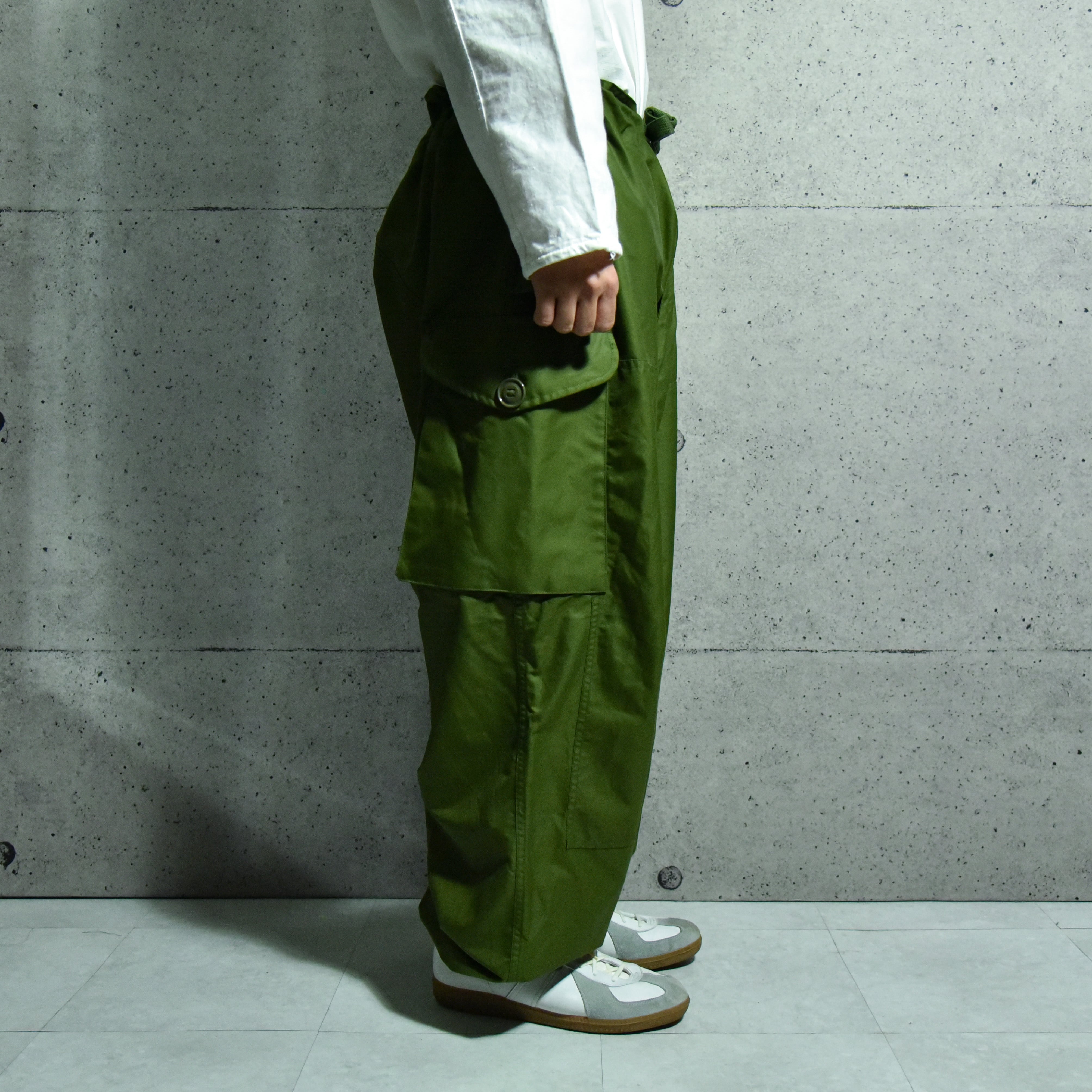 DEAD STOCK】Canadian Army Over Pants カナダ軍 ダブルニー オーバー