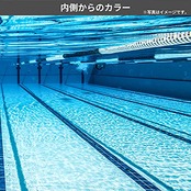 [スワンズ] 日本製 スイミングゴーグル SW-46re CLA クリア フィットネス 大人用 大き目レンズ 抗菌クッション