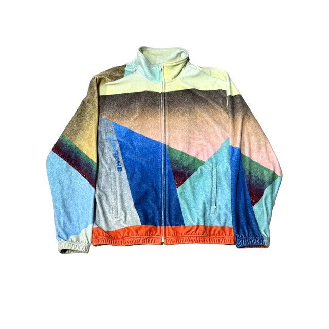 SUPREME - Geo Velour Track Jacket (size-M) ¥23000+tax | KODONA in 