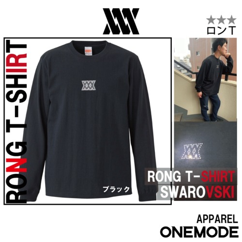 【ロングスリーブＴシャツ（スワロフスキーロゴ）】