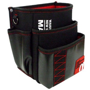 【人気】マーベル(MARVEL) WAIST GEAR 腰袋三段タイプ レッド MDP-93AR
