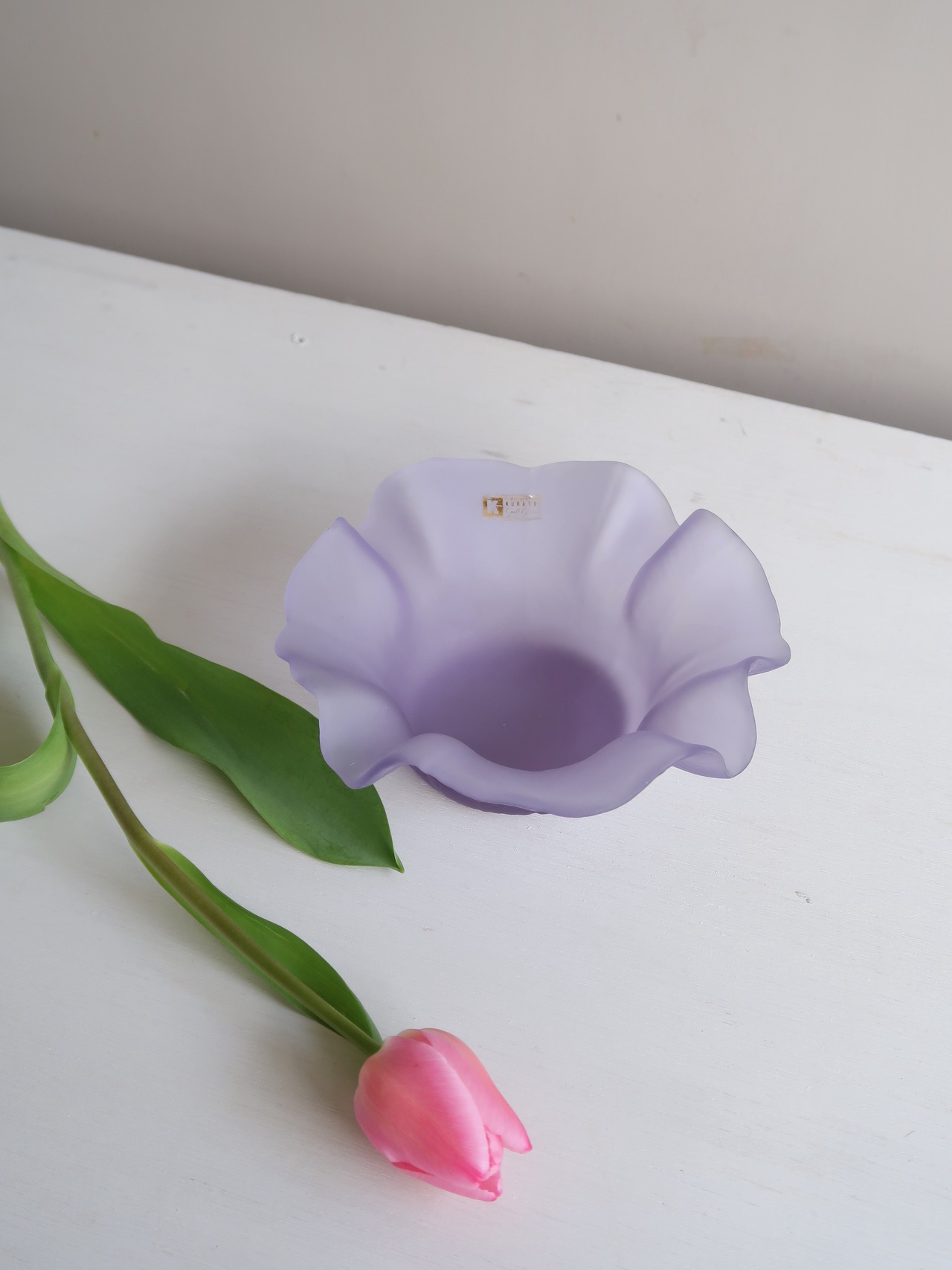 ガラスのアクセサリープレートa/b