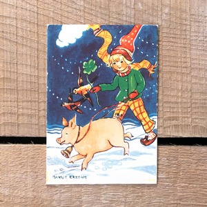 ミニ・クリスマスカード「Margit Ekstam（マルギット・エークスタム）」《200324-04》