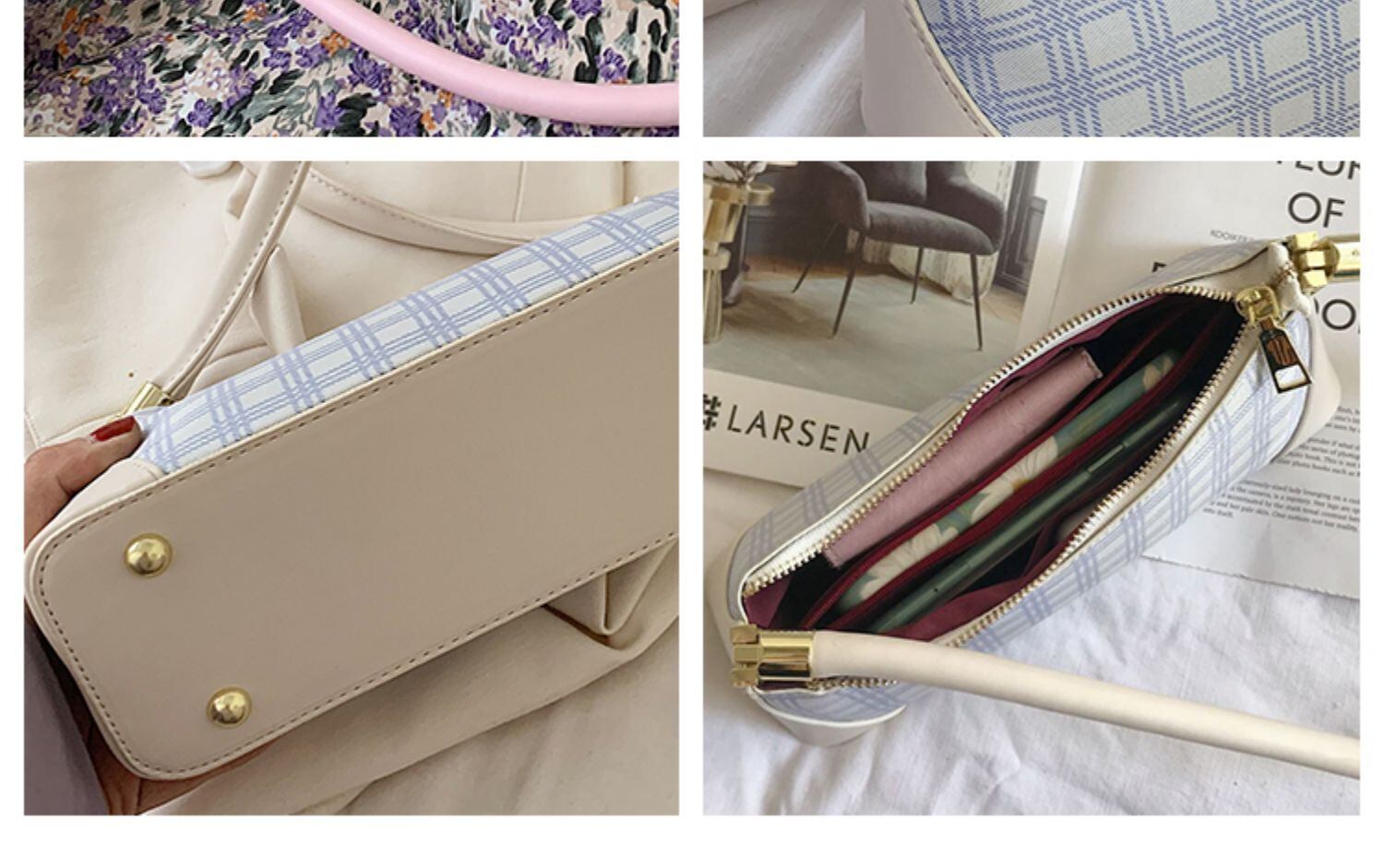 フレンチニッチバッグ女性バッグ2020新しいトレンディな野生のショルダーバッグ夏のファッションネット赤い脇の下のバッグ Tiancai_Wing_Bag8395243