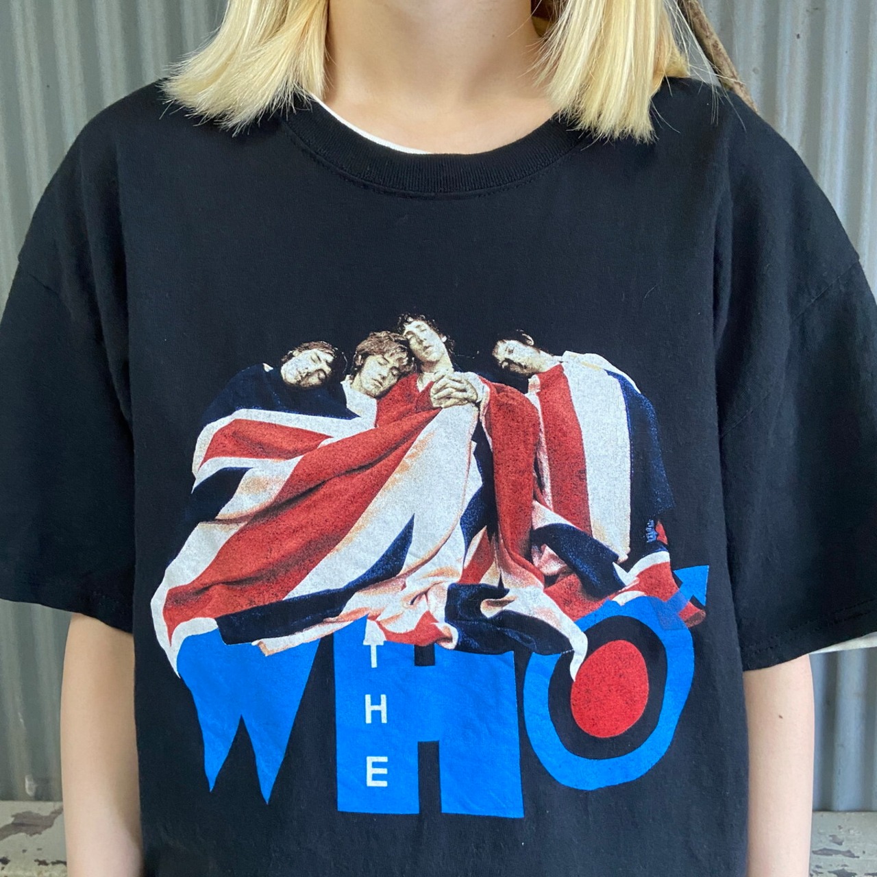 THE WHO ザ・フー フロントプリント バンドTシャツ メンズL 古着 