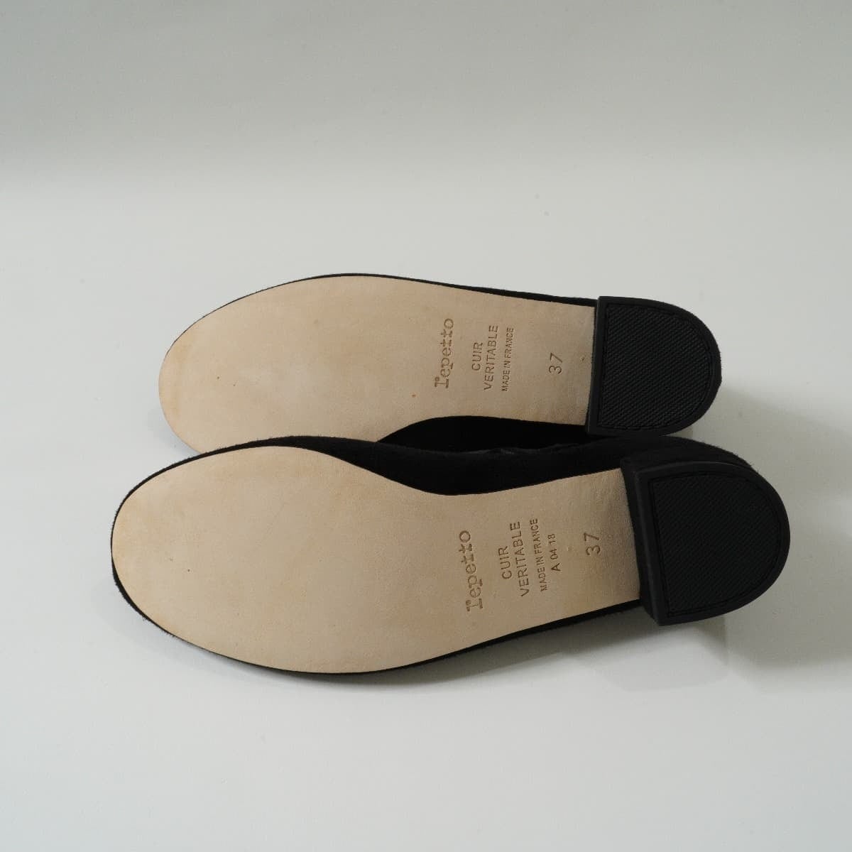 定価4.7万 未使用 Repetto レペット ROSE BALL AD ブラックスエード 