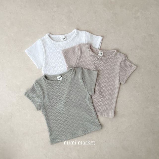 【取寄】mimi market|sting short sleeve tee|スティング半袖T|S-L|baby|26 summer 2nd