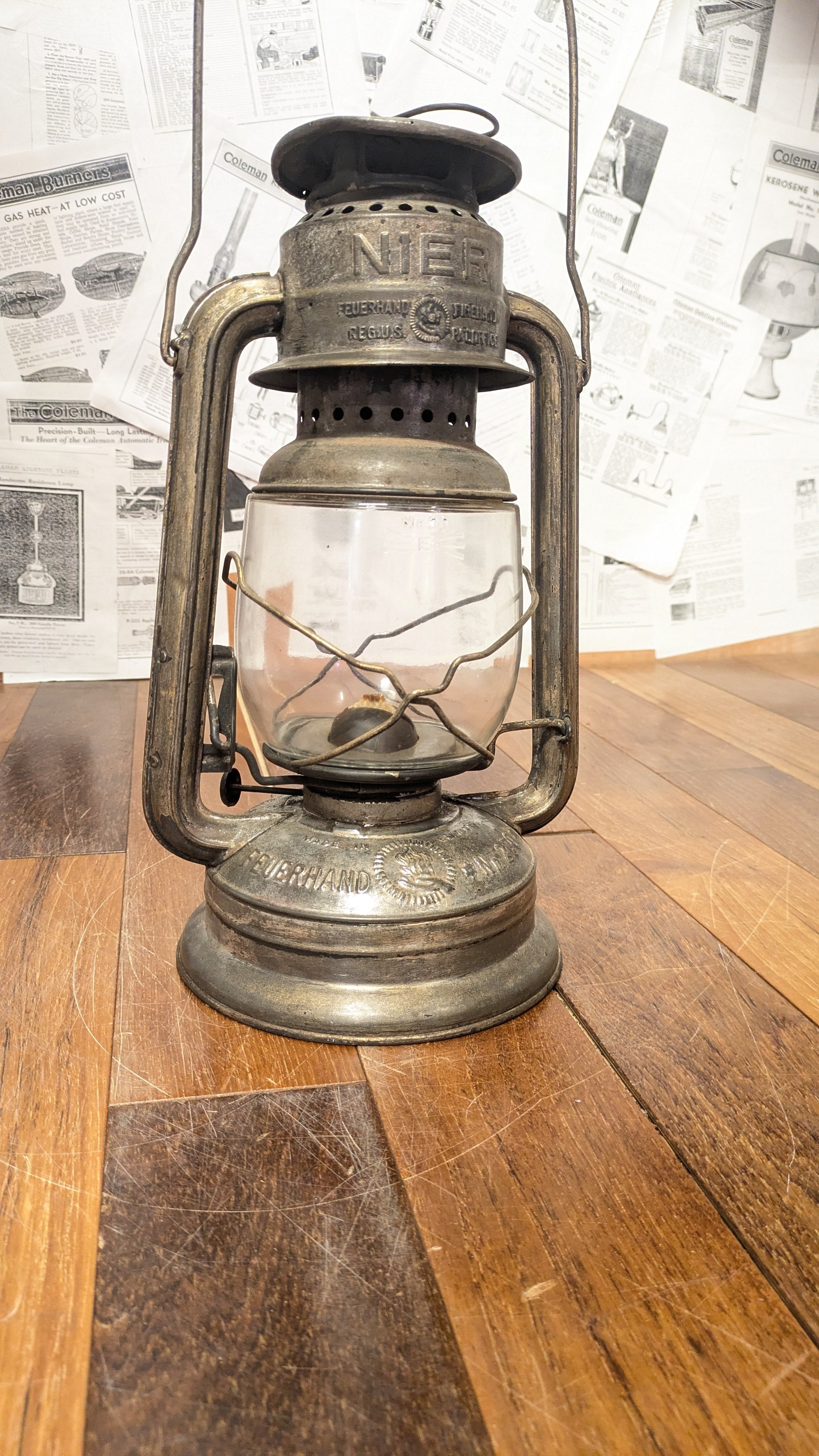 Vintage Nier Feuerhand 260 Lantern Lamp ビンテージ フュア―ハンド