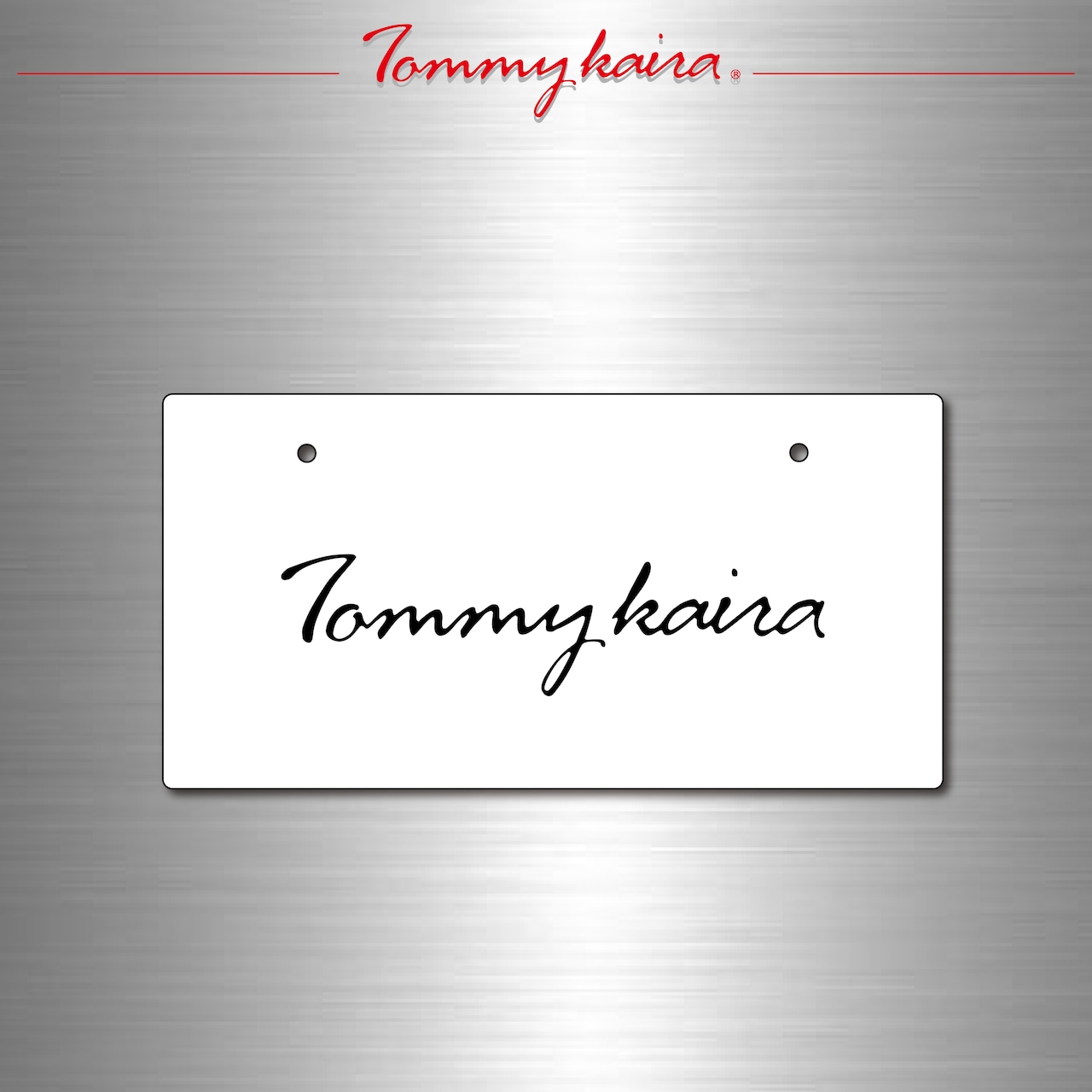 ｢Tommykaira｣化粧プレート