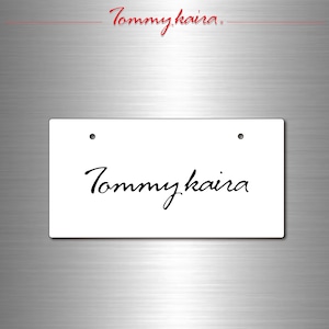 ｢Tommykaira｣化粧プレート