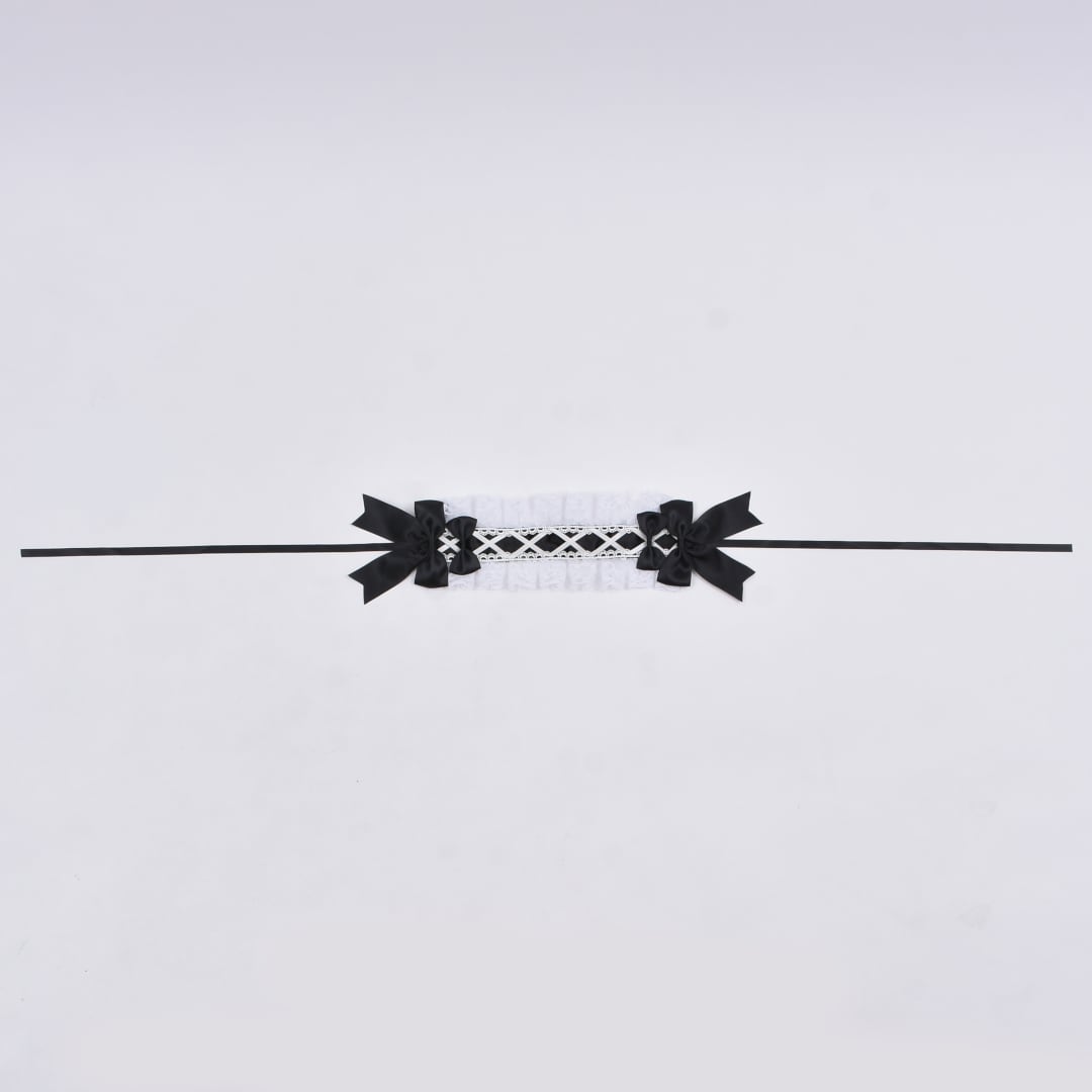 リボン編み上げヘッドドレス | VOLCAN&APHRODITE