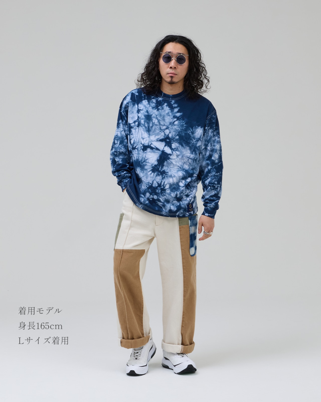 【数量限定】タイダイL/S T-shirts 永久凍土