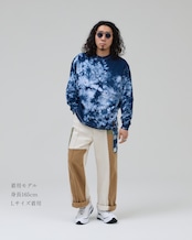 【数量限定】タイダイL/S T-shirts 永久凍土