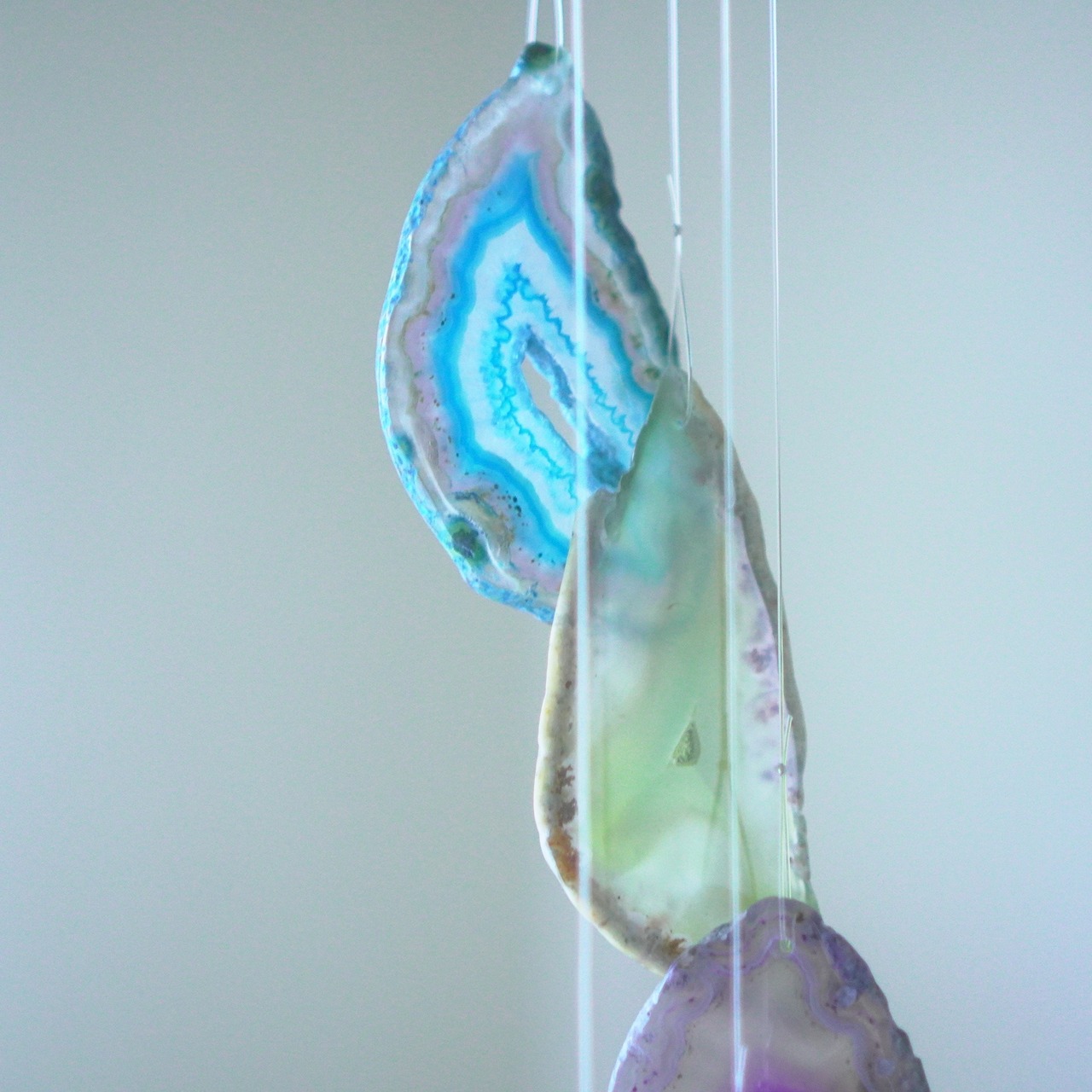 Flower Bouquet 14 - アゲートヒーリングチャイム / Agate Sun Catcher Wind Chime 885