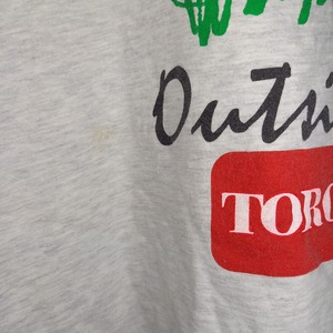 ヘインズ　ビーフィーTシャツ　半袖　両面プリント　オーバーサイズ　グレー　XL